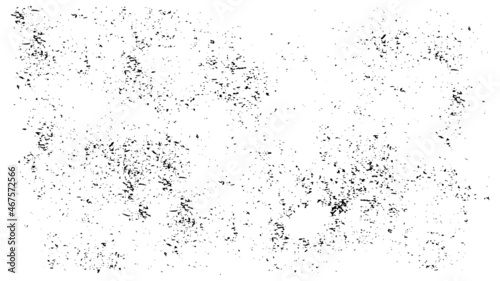 The abstract texture on white background, dirt overlay or screen effect use for grunge background vintage style. Grunge monochrome background. Black grunge texture background. 