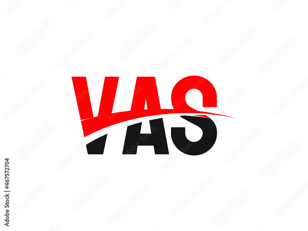 VAS Letter Initial Logo Design Vector Illustration VAS Letter Initial Logo Design Vector Illustration