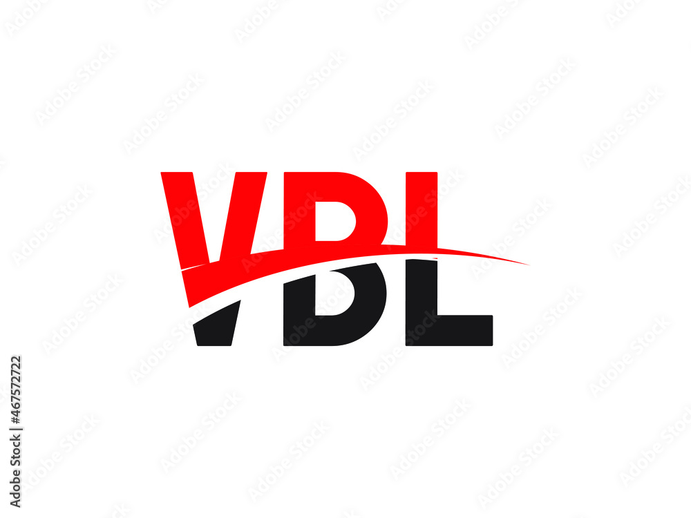 VBL Letter Initial Logo Design Vector Illustration VBL Letter Initial Logo Design Vector Illustration