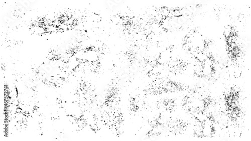 The abstract texture on white background, dirt overlay or screen effect use for grunge background vintage style. Grunge monochrome background. Black grunge texture background. 