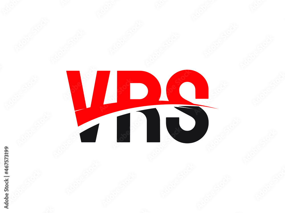 VRS Letter Initial Logo Design Vector Illustration VRS Letter Initial Logo Design Vector Illustration
