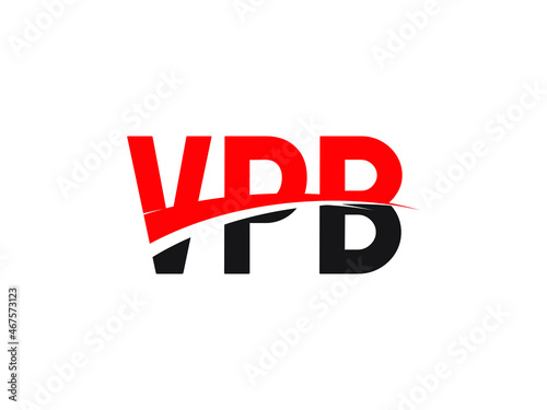 VPB Letter Initial Logo Design Vector Illustration