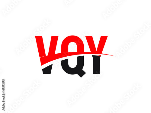 VQY Letter Initial Logo Design Vector Illustration