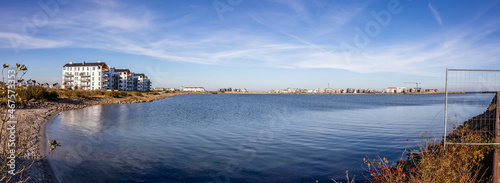 Panorama Hafen / Bucht von Olpenitz bei Kappeln an der Schlei / Ostsee