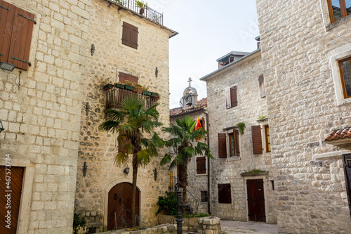  Ancient buildings in in the city of Kotor in Montenegro © allai