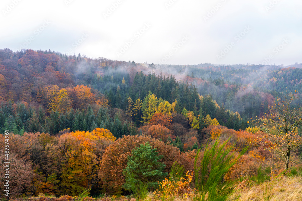 autumn in the mountains