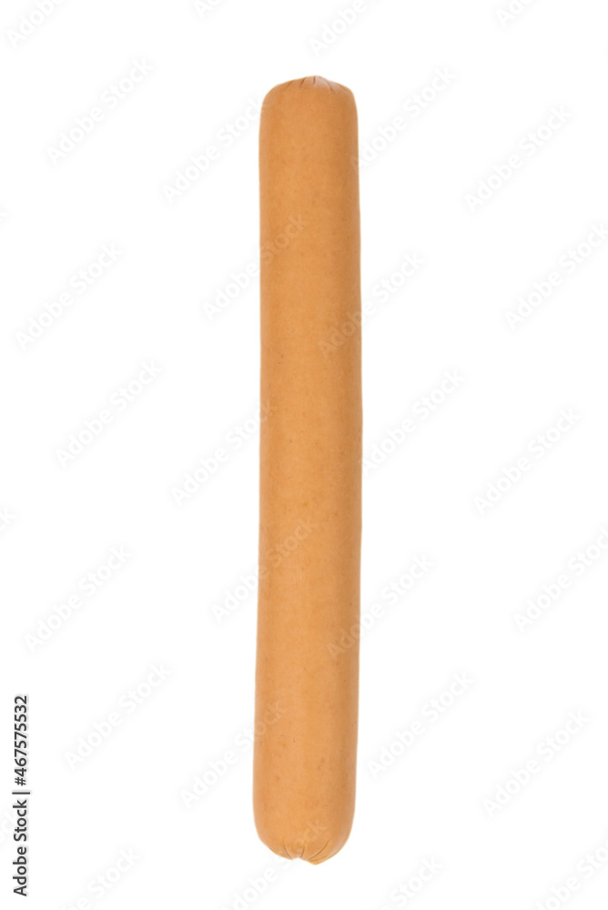 The fresh chicken sausage - hotdog meat The fresh chicken sausage - hotdog meat
