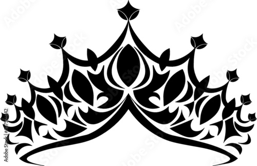 Crown Tiara Royal Royalty King Queen Princess Prince Fashion Vector