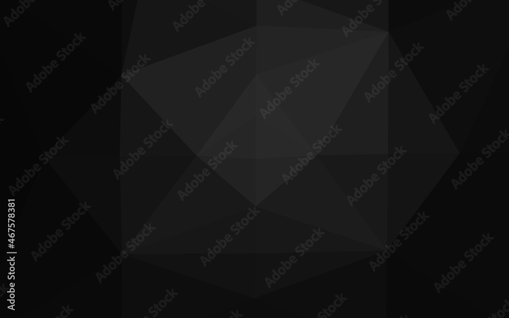 Dark Silver, Gray vector blurry triangle template. Dark Silver, Gray vector blurry triangle template.