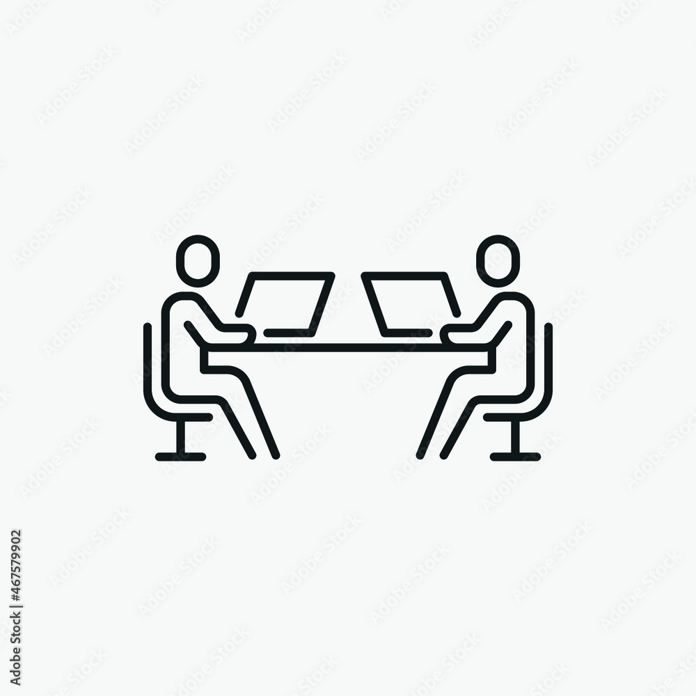 Team Work Together Collaboration vector icon Team Work Together Collaboration vector icon