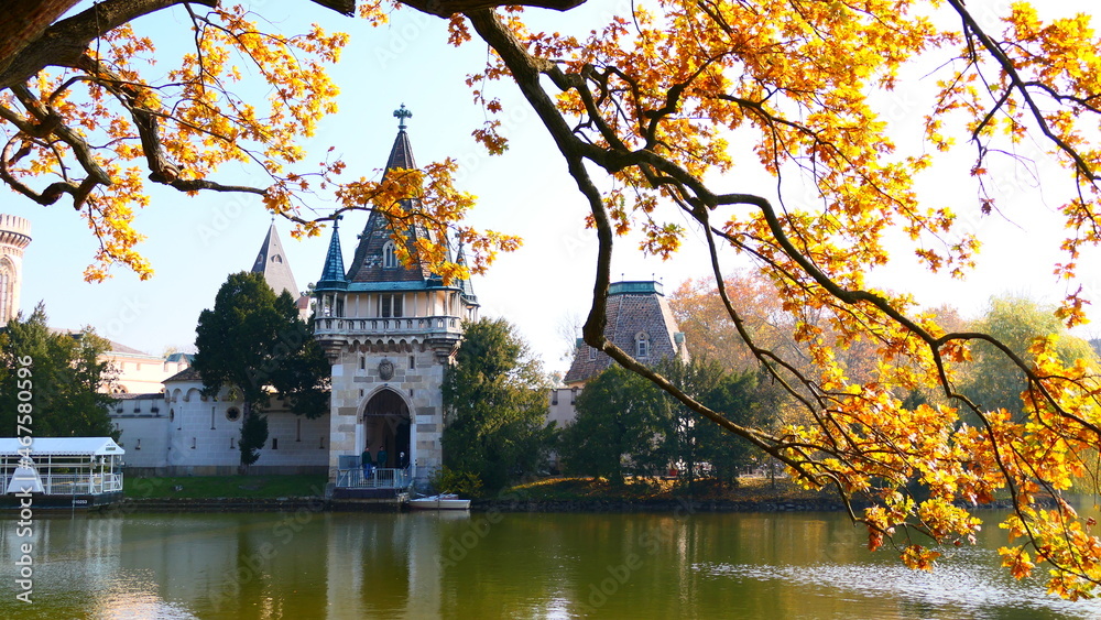 Obraz premium Blick auf die Burg, Laxenburg