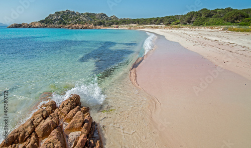 Spiaggia Rosa, isola Budelli, Sardegna photo