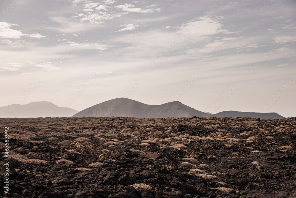 volcano in island