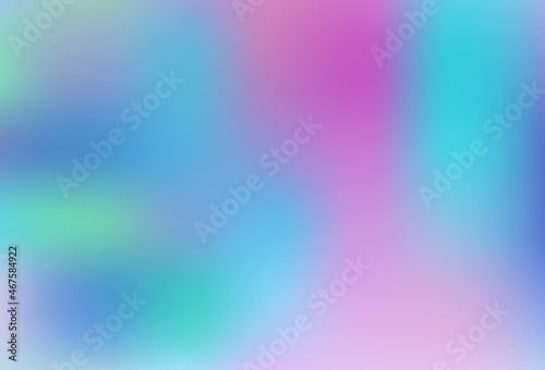 Light BLUE vector blurred shine abstract template.