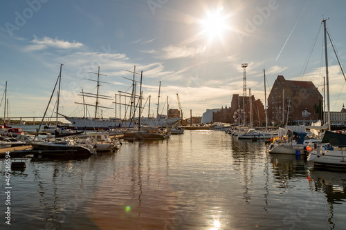 Sonnenuntergang in Stralsund  photo