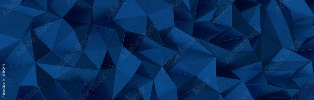3D Illustration Geometric, Polygon, Line,Triangle pattern shape with molecule structure. Polygonal with blue background 3D Illustration Geometric, Polygon, Line,Triangle pattern shape with molecule structure. Polygonal with blue background