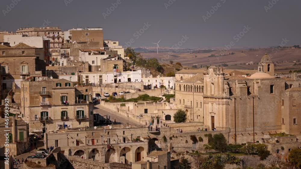 The ancient buildings of Matera in Italy - the cultural capital of Europe - travel photography The ancient buildings of Matera in Italy - the cultural capital of Europe - travel photography