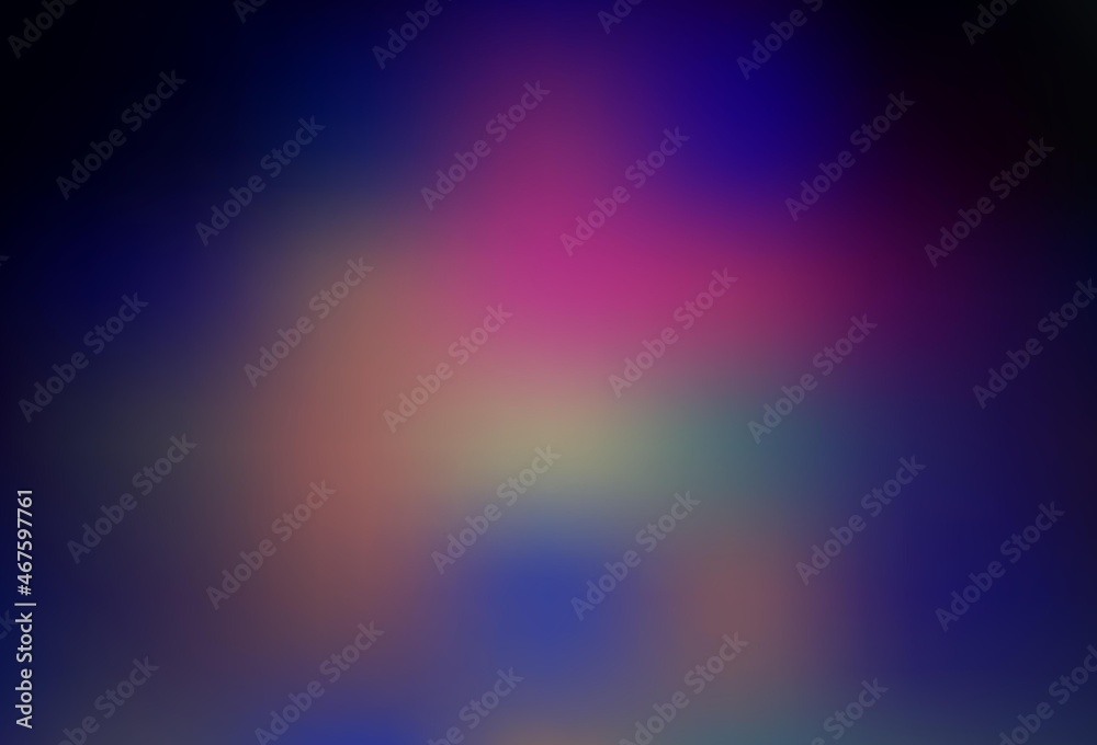 Obraz premium Dark Pink, Blue vector glossy abstract template.