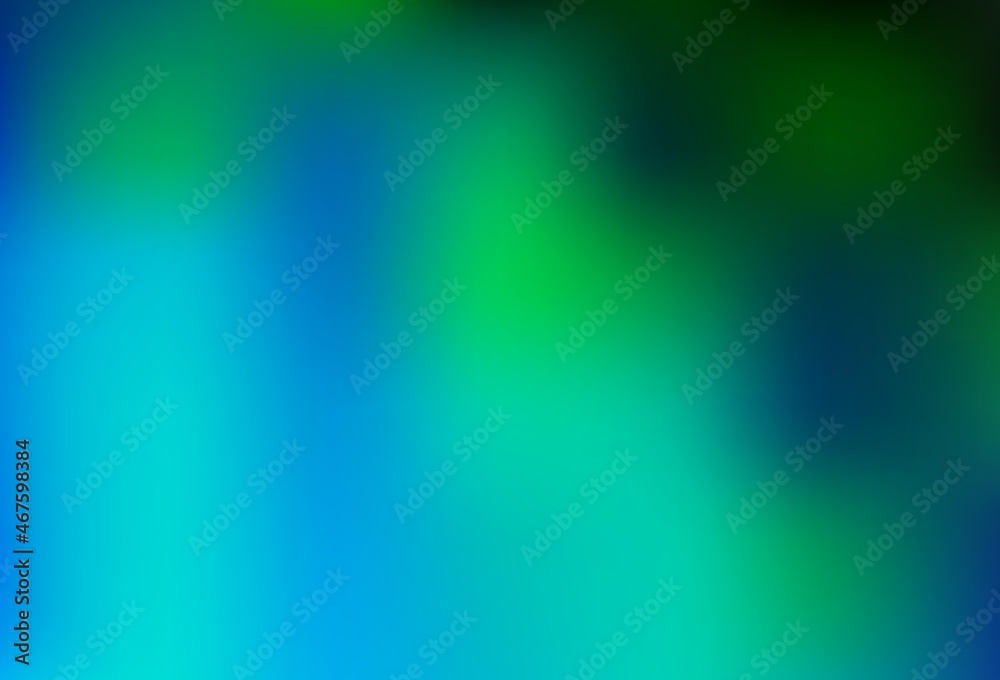 Light Blue, Green vector blur pattern. Light Blue, Green vector blur pattern.