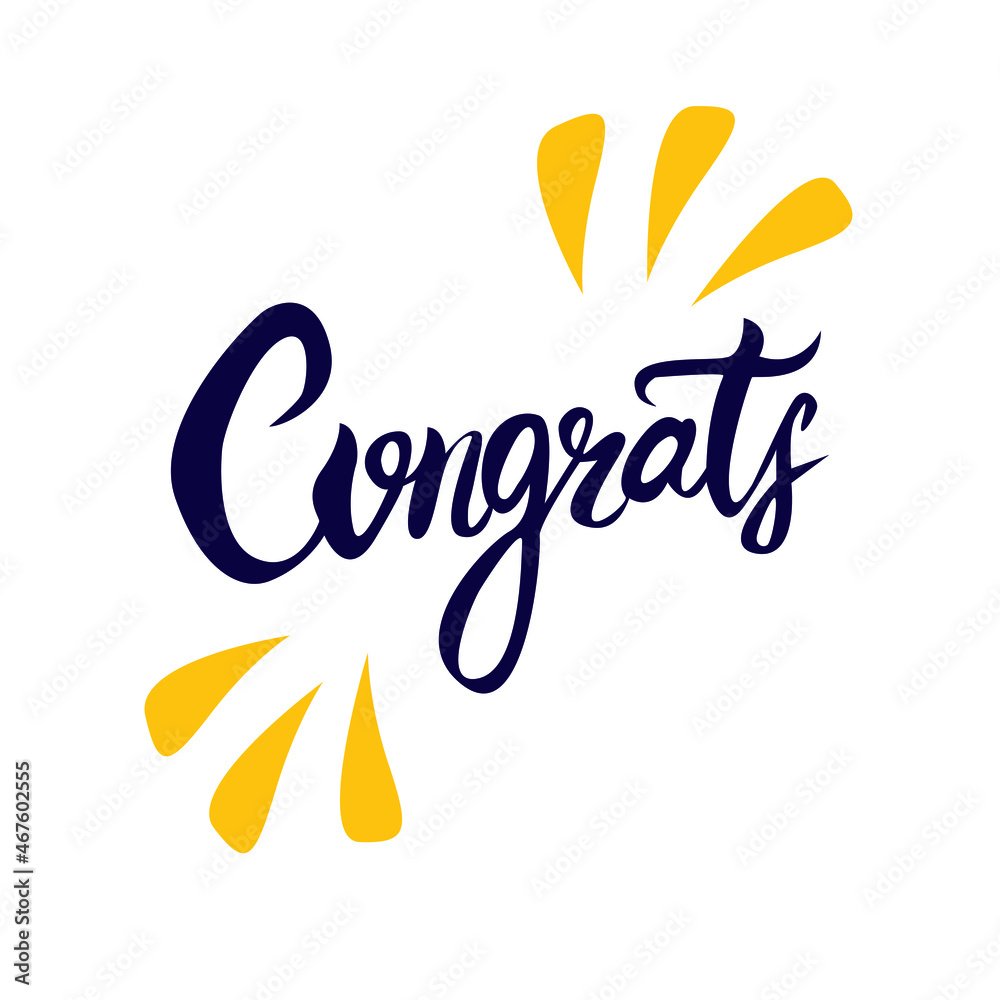 congratulatory-lettering-congratulations-on-a-white-frn-vector-image