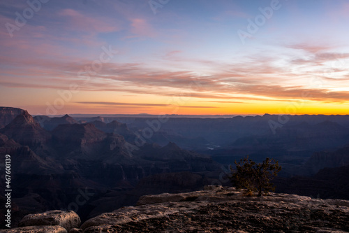 Dawn time in The Grand Canyon.