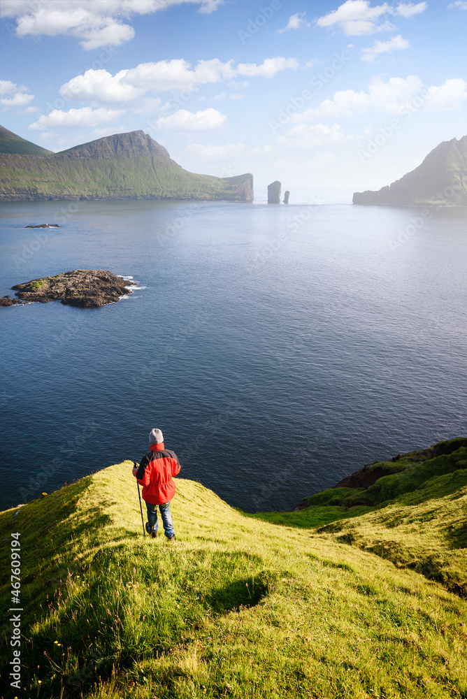 Drangarnir and Tindholmur is one of the top sights in Faroe Islands
