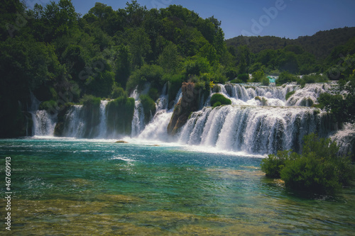 Fototapeta Naklejka Na Ścianę i Meble -  Krka Falls, Croatia
