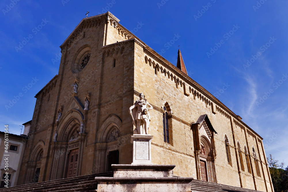 Exterior of Arezzo Cathedral