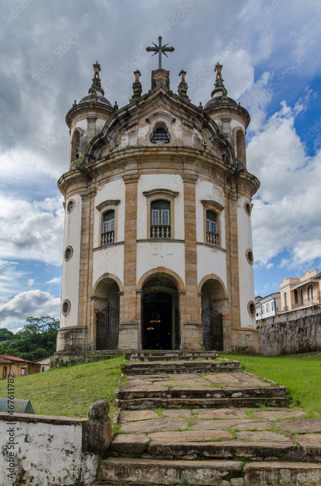 Ouro Preto, Brésil, ville et églises