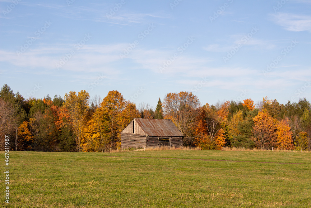 Fall Landscape in Quebec, Canada Fall Landscape in Quebec, Canada