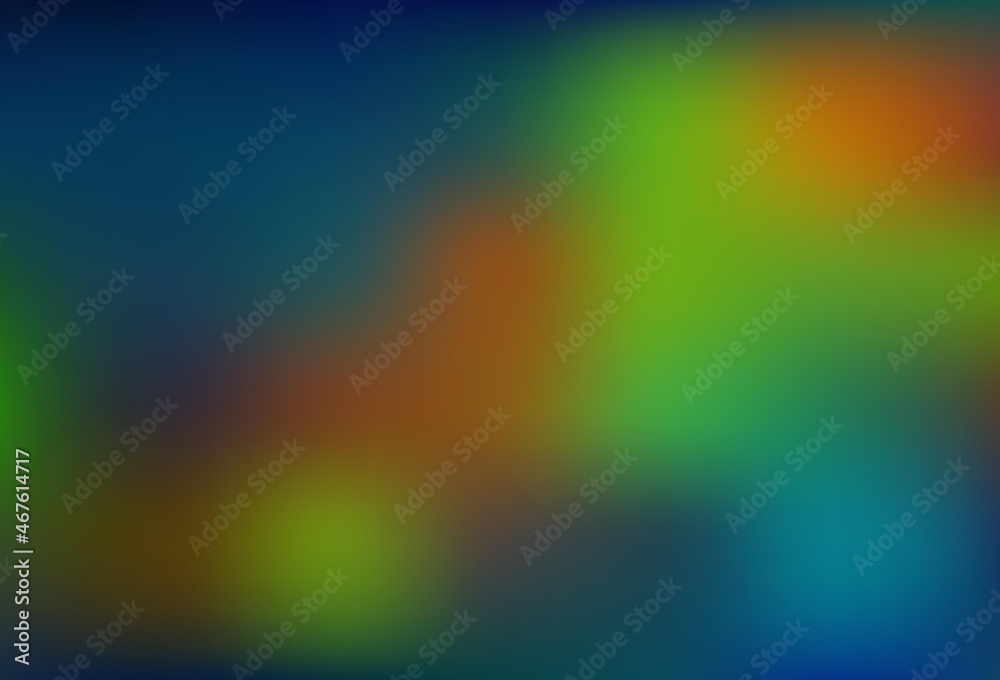 Dark Blue, Yellow vector abstract template.