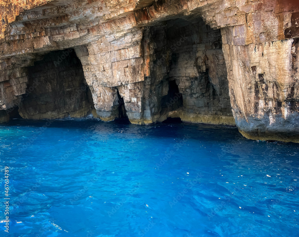 Caves of Southern Vis, Croatia