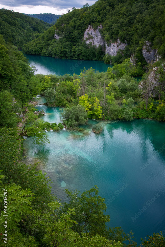 Gavanovac & Kaludjerovac Lakes, Plitvice Lakes National Park, Croatia