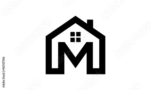 M home logo vector