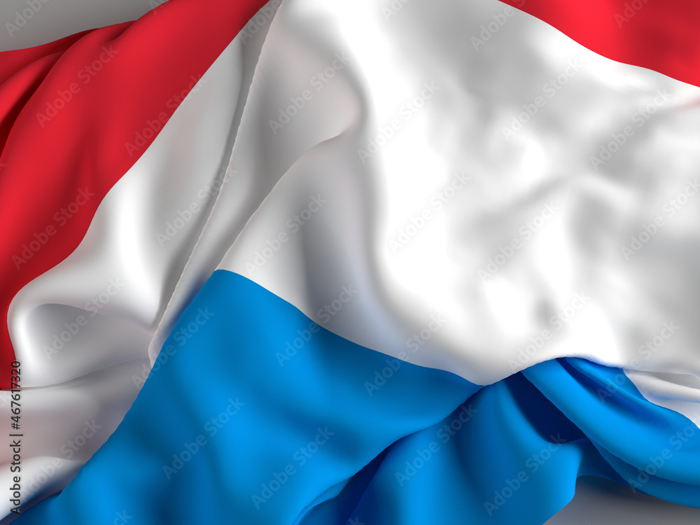 The flag of Luxembourg, Grand Duchy of Luxembourg The flag of Luxembourg, Grand Duchy of Luxembourg