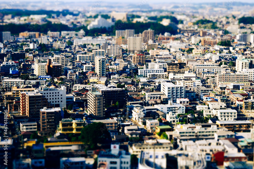 Obraz premium 都市風景