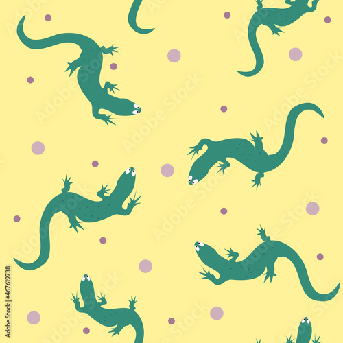 Lizards pattern