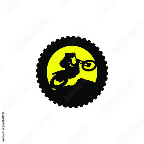 rider silhouette vector