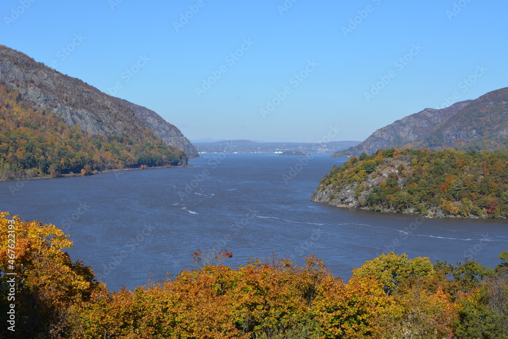 Obraz premium Hudson river at West Point