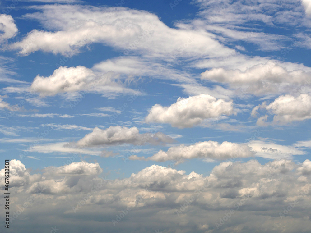 Obraz premium blue sky with clouds