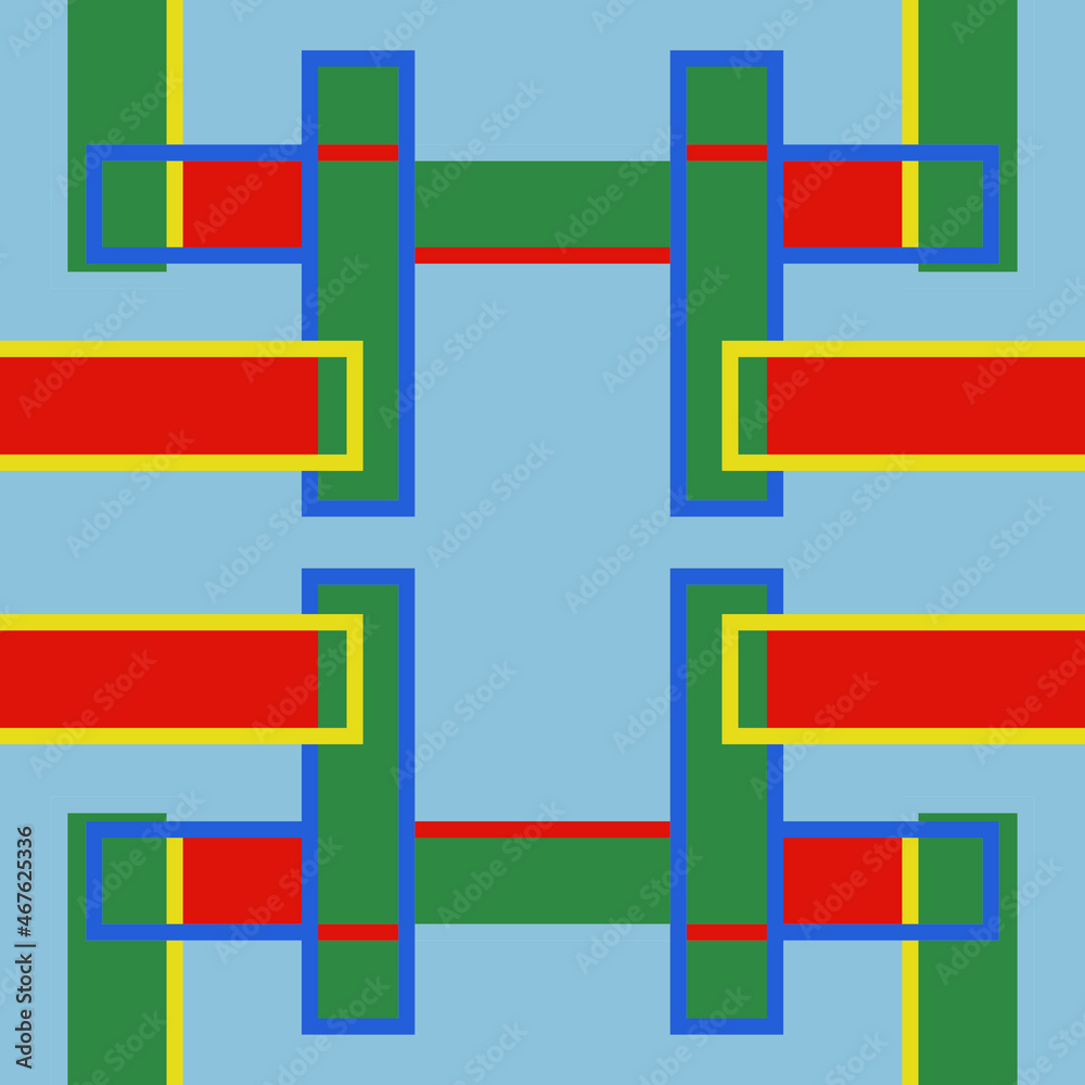 Fototapeta premium Abstract pattern geometric backgrounds 