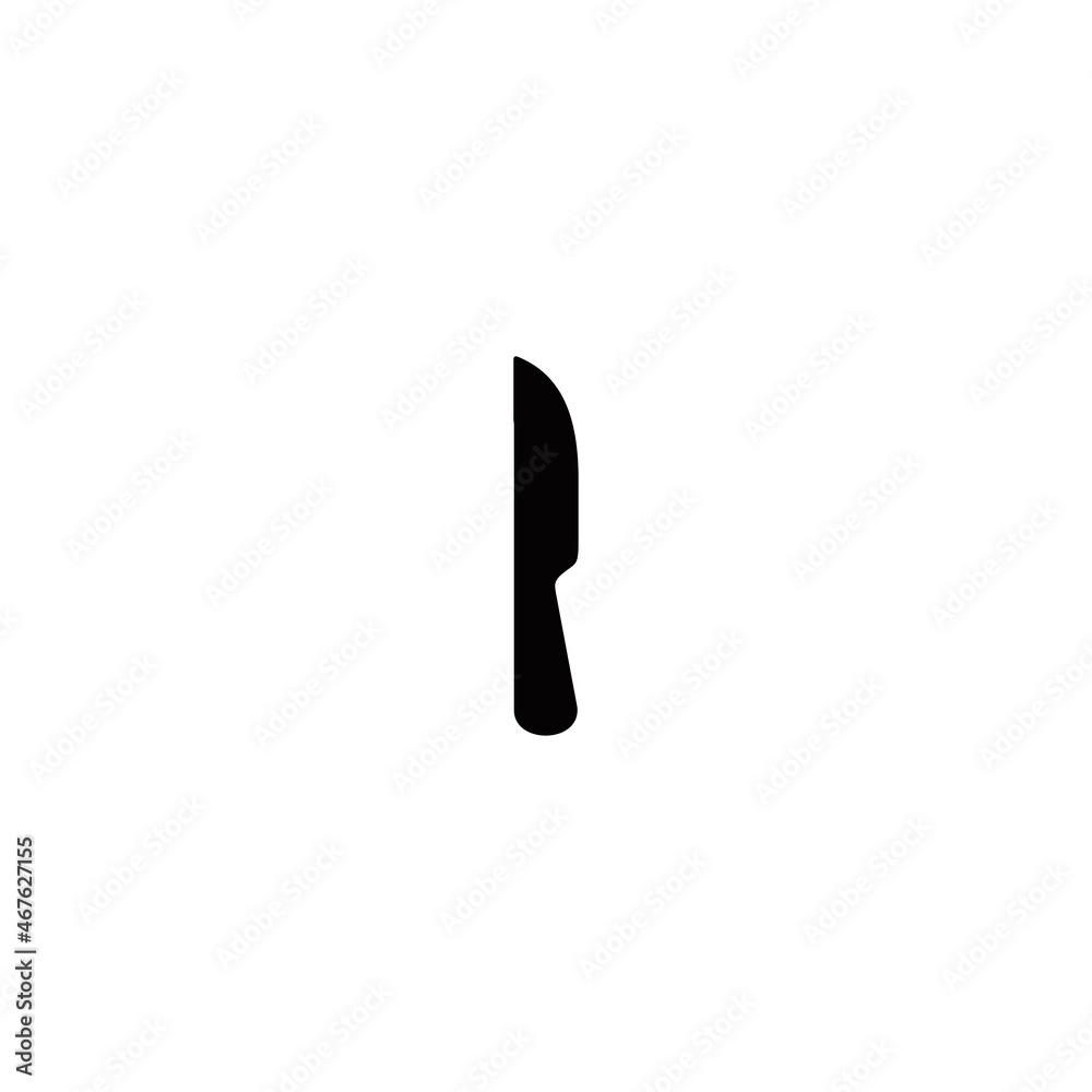 Knife simple flat icon vector illustration Knife simple flat icon vector illustration