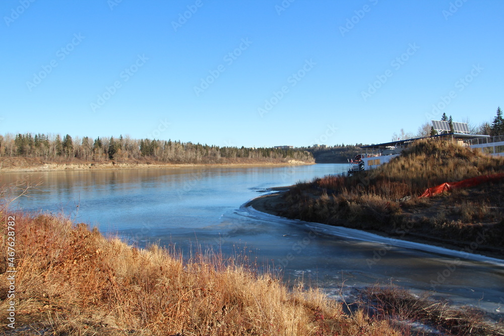 November On The River, Whitemud Park, Edmonton, Alberta