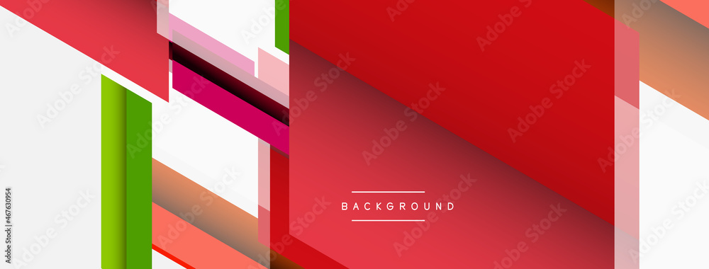 Background. Geometric diagonal square shapes and lines abstract composition. Vector illustration for wallpaper banner background or landing page