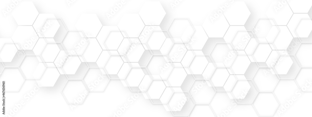 hexagon concept design abstract technology background vector EPS ...