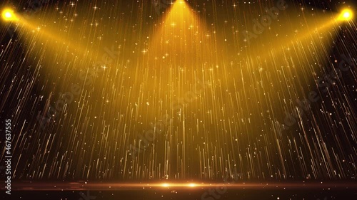 Company's annual meeting performance concert film light flashing stage light backgroun