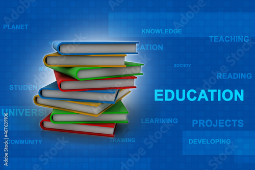 3d rendering students education book