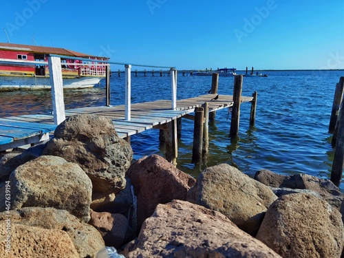 pier in the sea