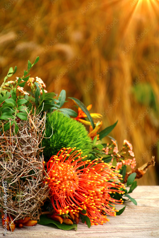 blumenstrauß gruskarte herbstlich blumenstrauß gruskarte herbstlich