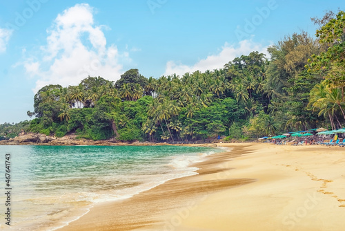 Surin Beach in Phuket, Thailand © Stockbym